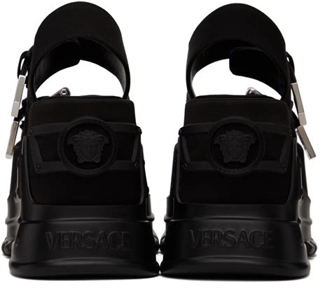 versace medusa anthem platform sandals|new Versace flat medusa sandals.